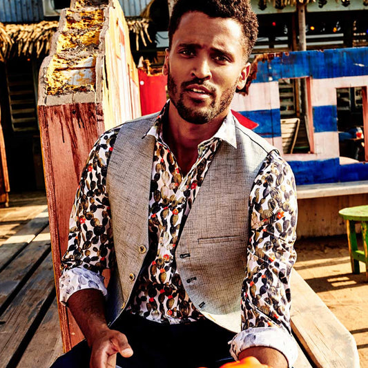 - Cactus Print Shirt - Green/Multi