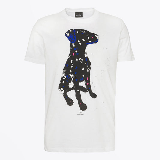 - Dalmatian Print T-Shirt - White