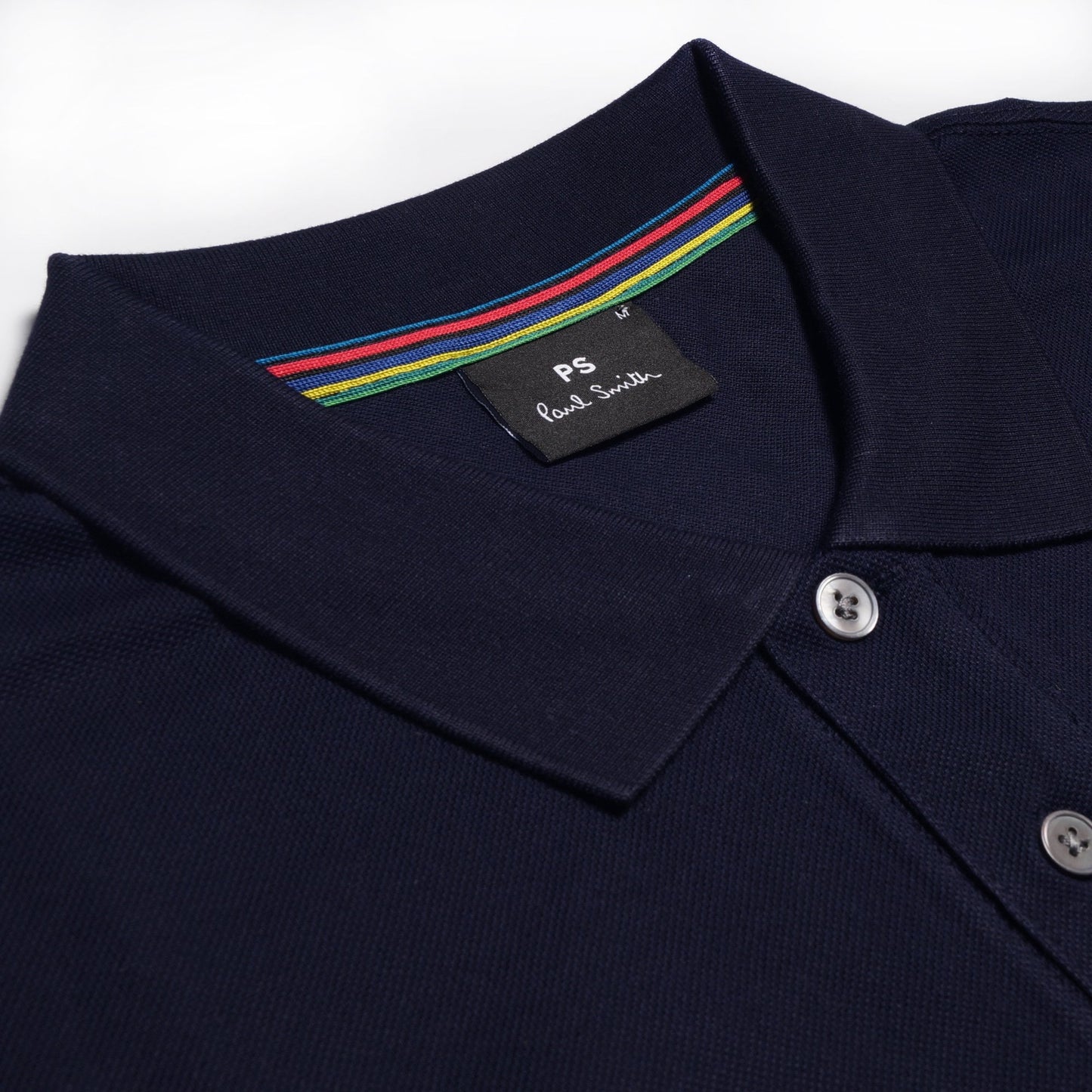 - Cotton Polo Shirt - Navy