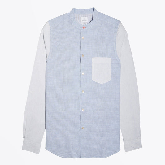 Gingham Check Shirt - Blue