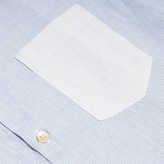 Gingham Check Shirt - Blue