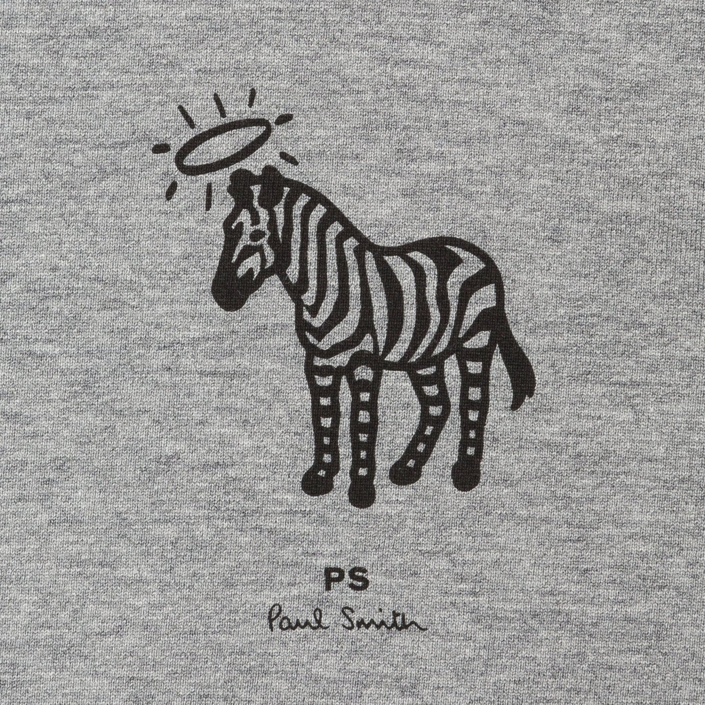 - Organic Cotton 'Angel Zebra' Sweatshirt - Grey