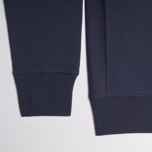 - Organic Cotton 'Angel Zebra' Sweatshirt - Dark Navy