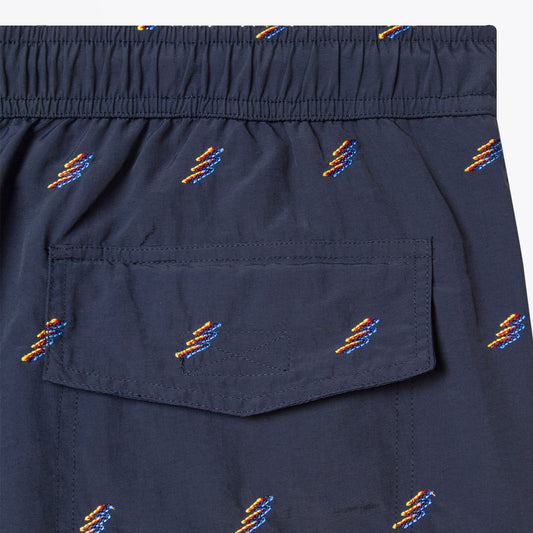 - 'Fluro Flash' Swim Shorts - Navy