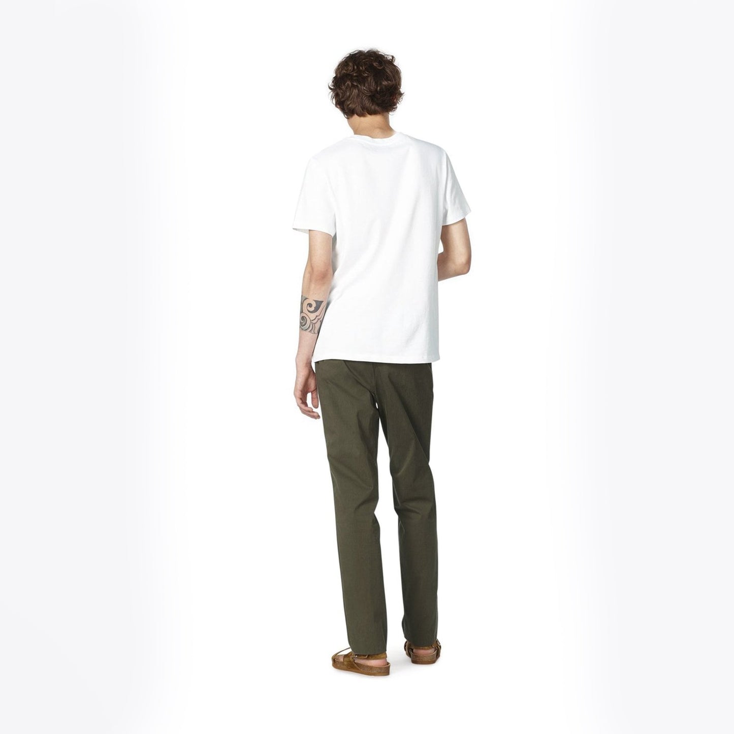 - Barnabe - Straight-Cut Chinos - Green