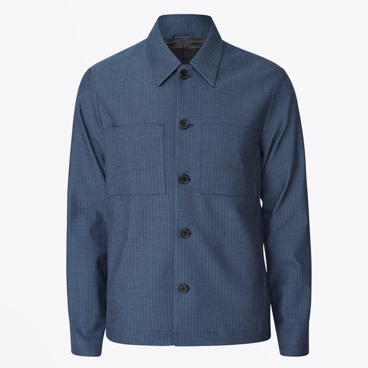 Marseille Herringbone Jacket - Navy