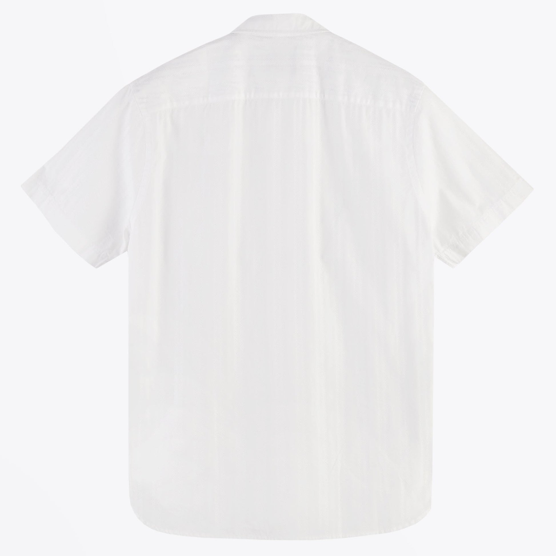 Scotch Jacquard Stripe Shirt - White