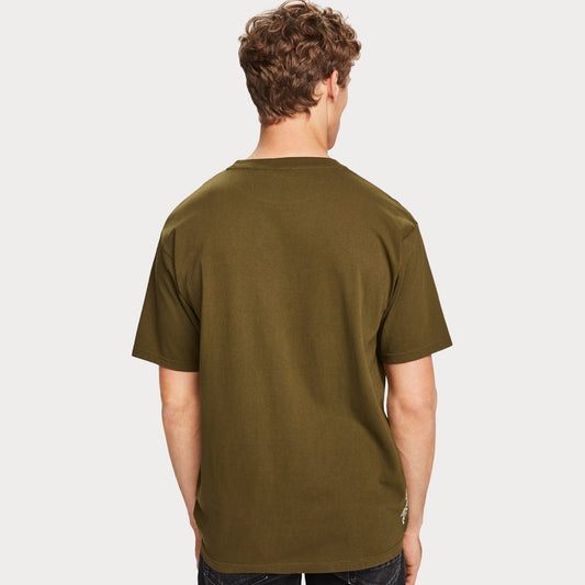 - Artwork Patch T-Shirt - Green