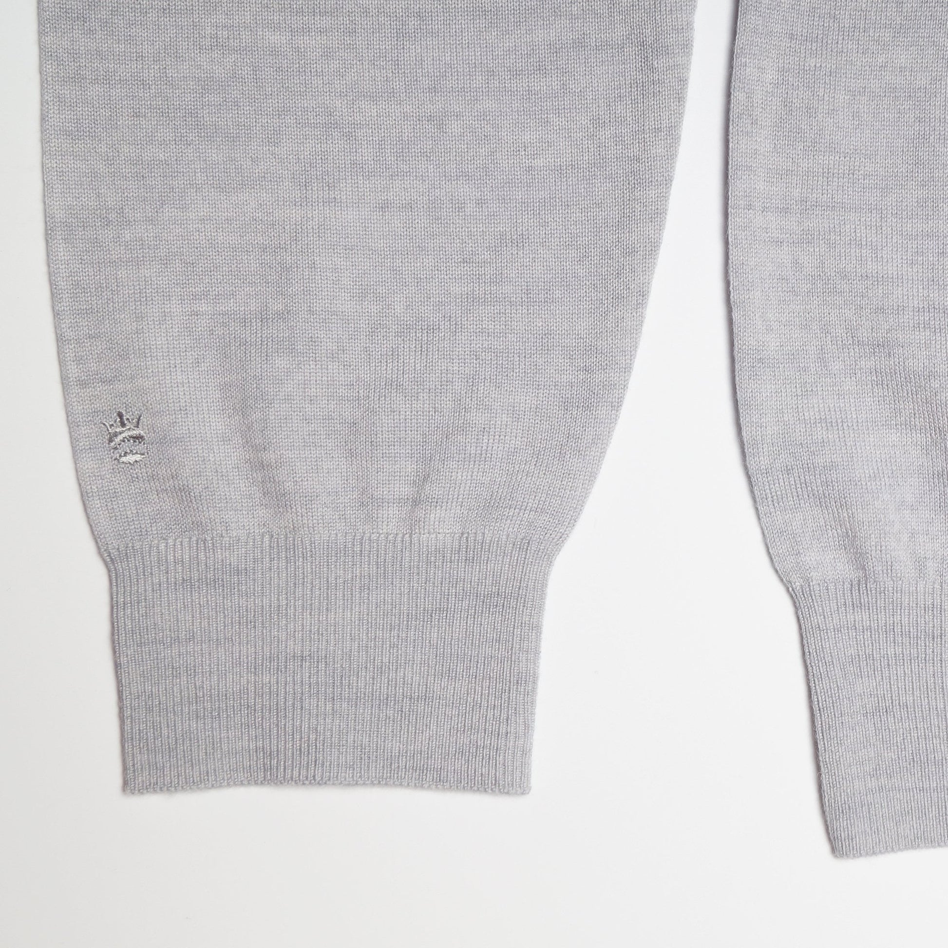 Thomas Merino Crew Neck Sweater - Navy