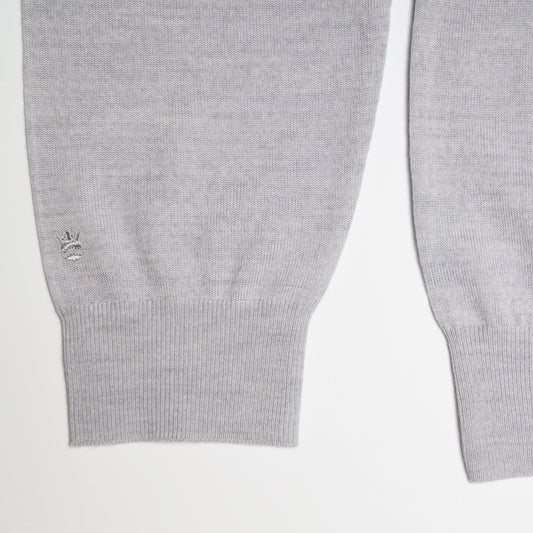 Merino Crew Neck Sweater - Navy