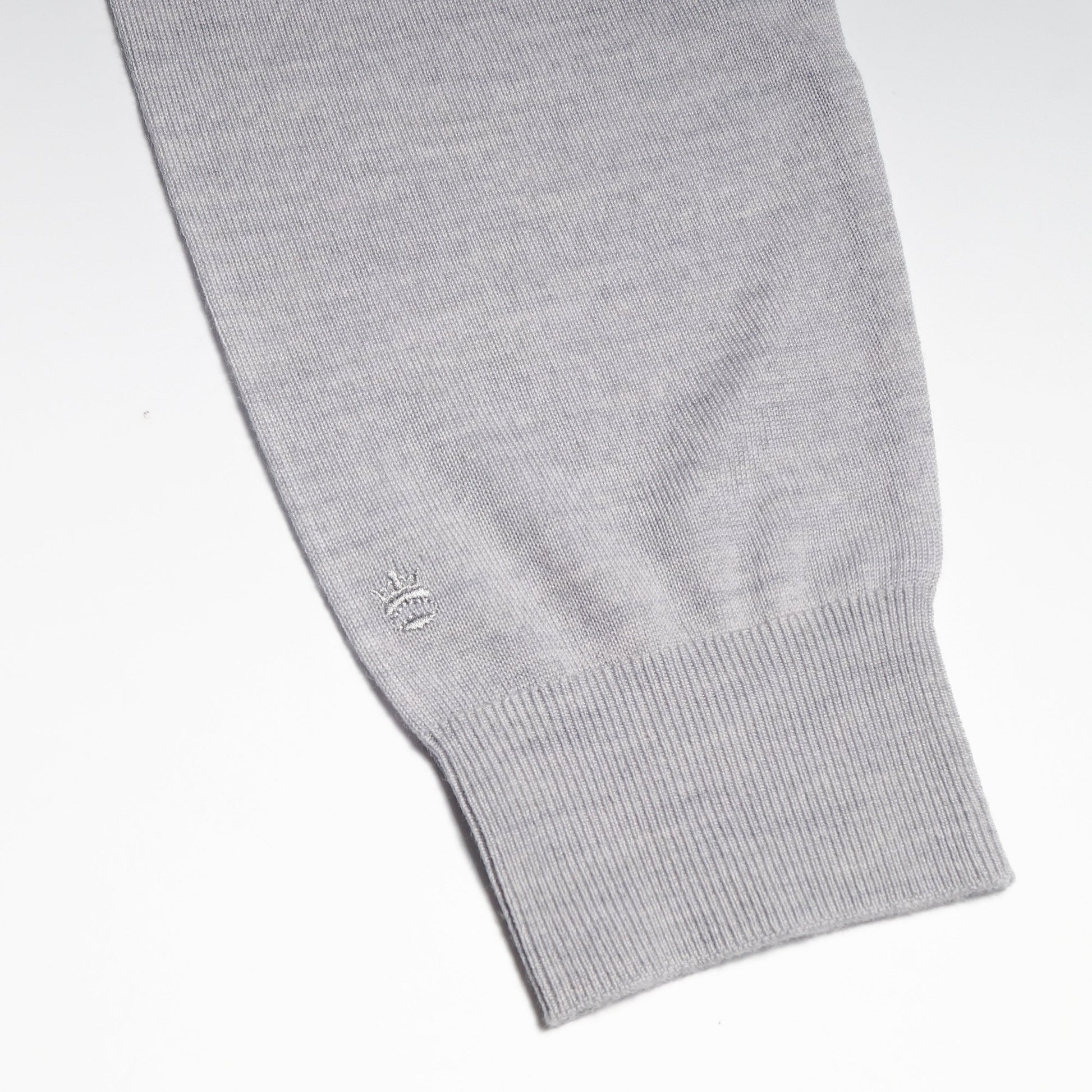 Thomas Merino Crew Neck Sweater - Navy