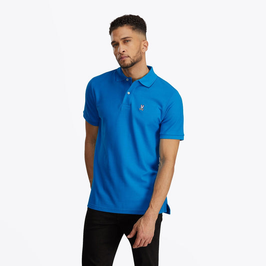 - Classic Polo Shirt - Blue