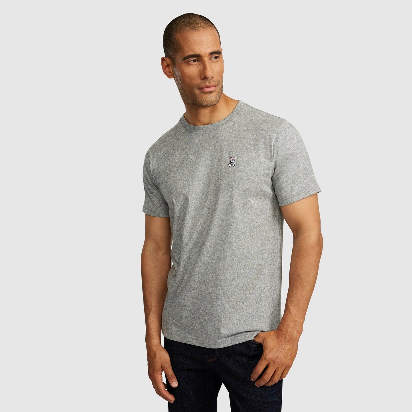 - Classic Crew-Neck T-Shirt - Grey