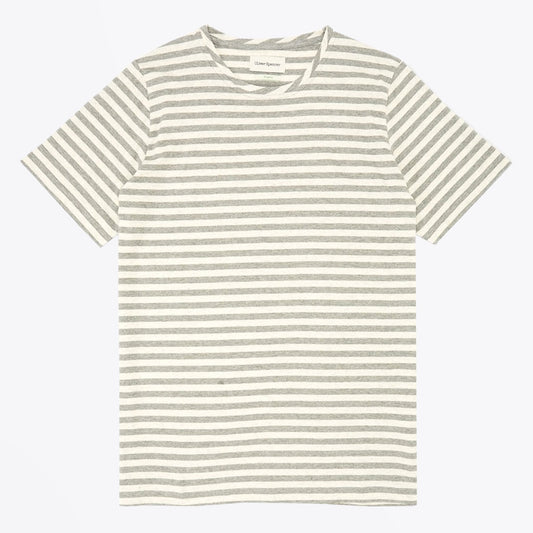 - Conduit Stripe T-shirt - Grey