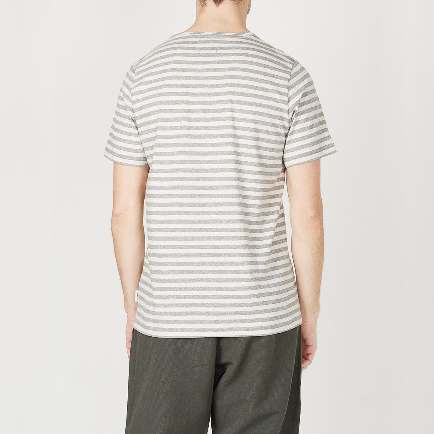 - Conduit Stripe T-shirt - Grey