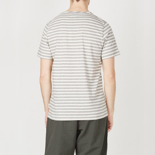 - Conduit Stripe T-shirt - Grey