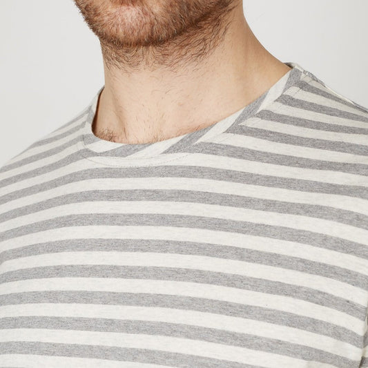 - Conduit Stripe T-shirt - Grey