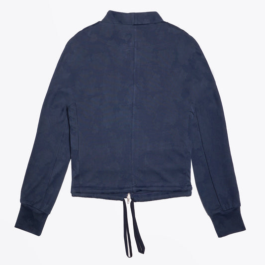- Camo Zipped Jacket - Blue