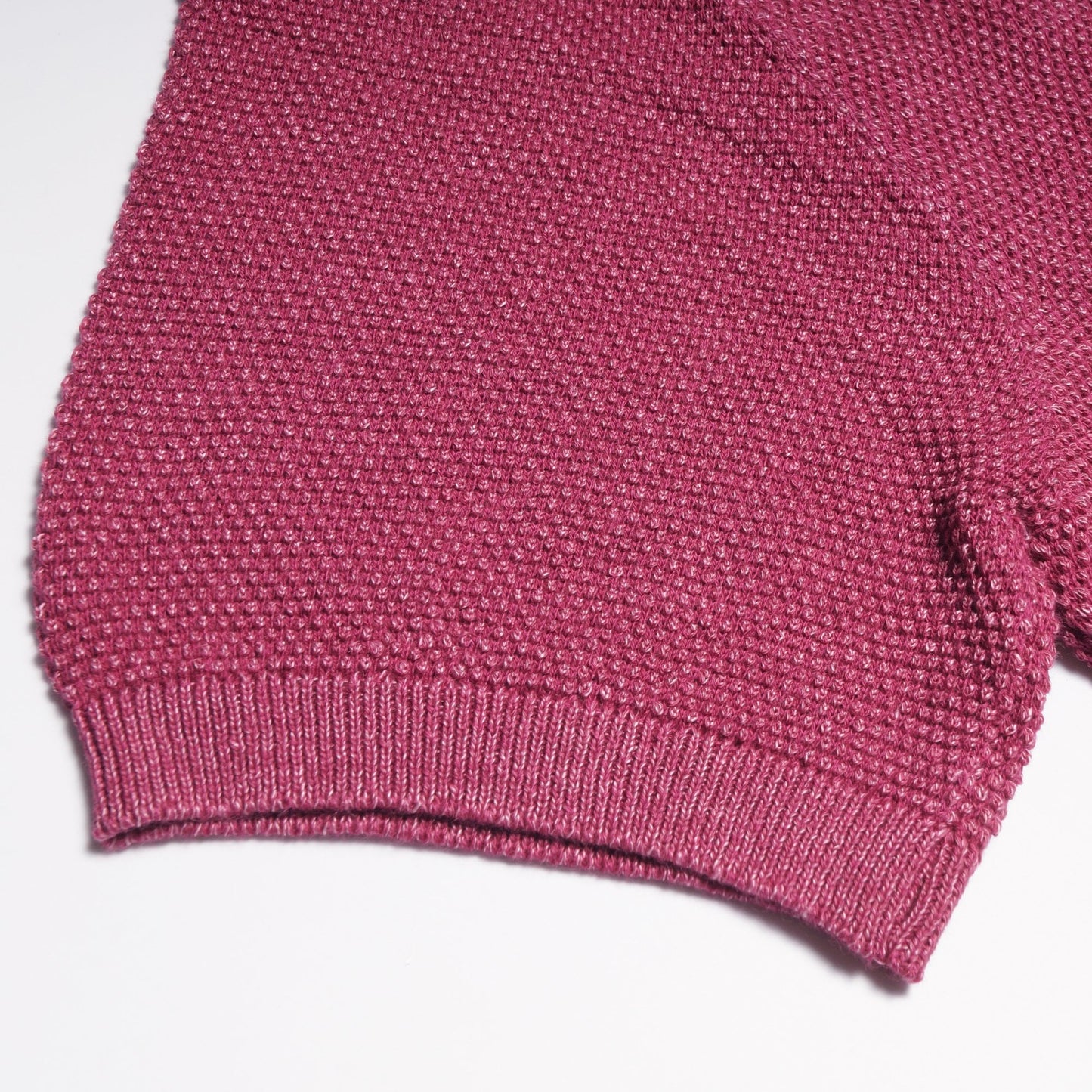 Knitted Polo Shirt - Red