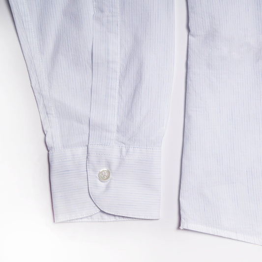 - Fine Stripe Shirt - White