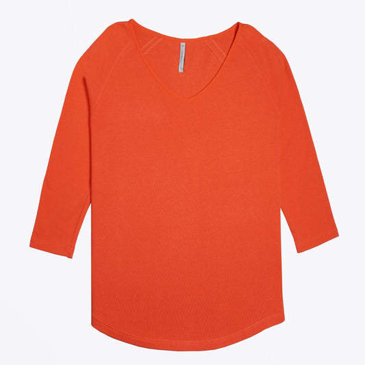 - Short Sleeve Pullover - Orange