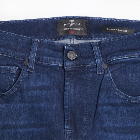 - Slimmy Tapered Luxe Jeans - Deep Blue