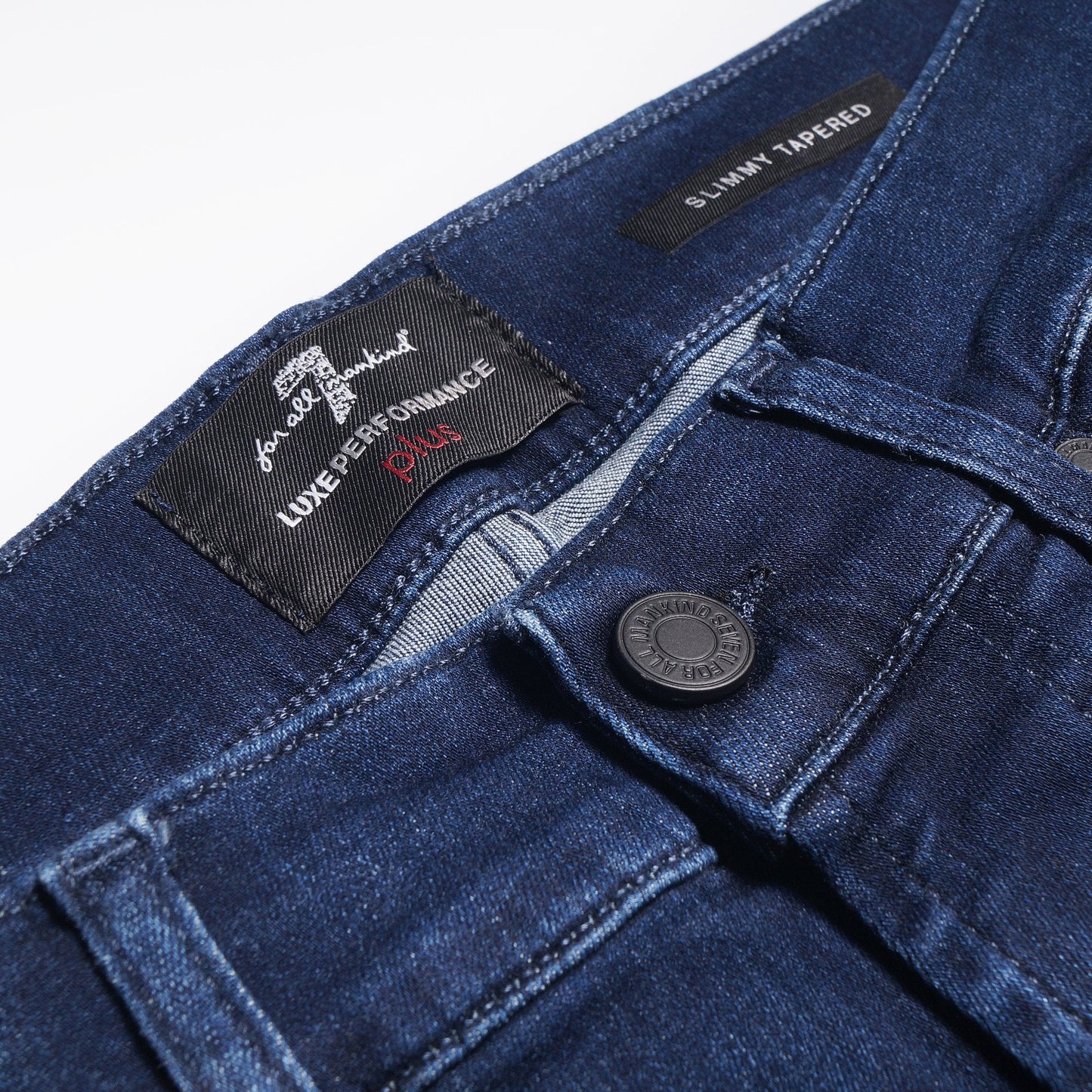 - Slimmy Tapered Luxe Jeans - Deep Blue
