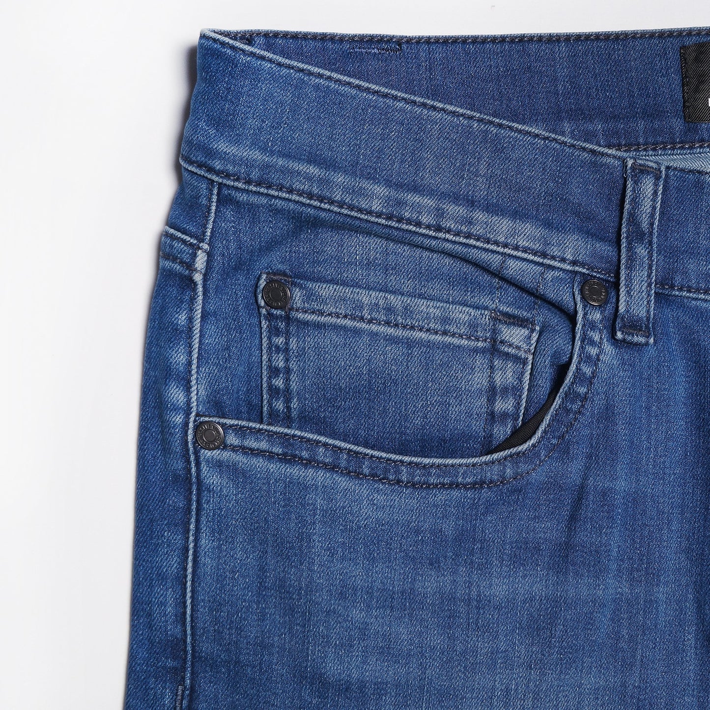 - Slimmy Luxe Jeans - Mid-Blue