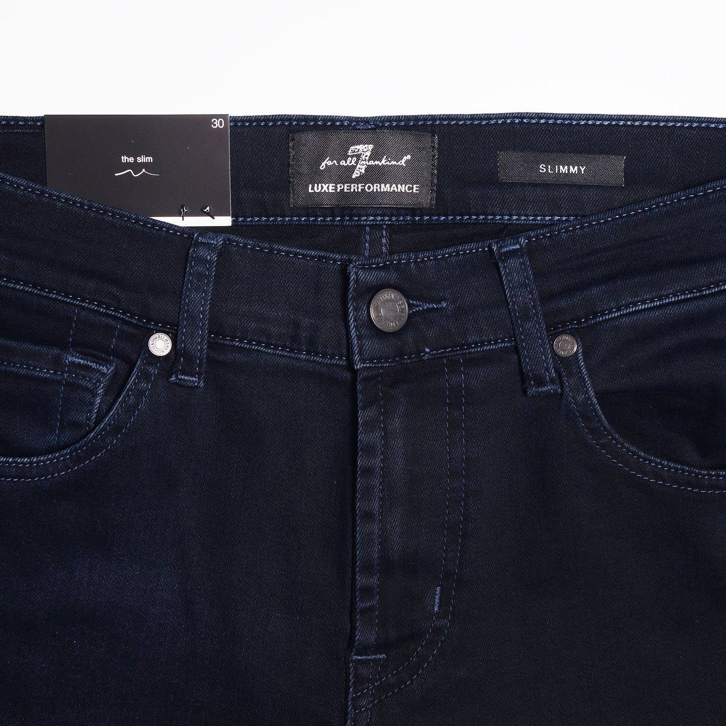 - Slimmy Luxe Jeans - Blue/Black