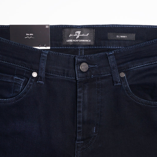 - Slimmy Luxe Jeans - Blue/Black