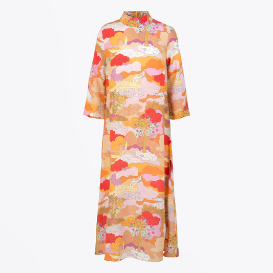 - Dean Dreamscape Print Dress - Multi