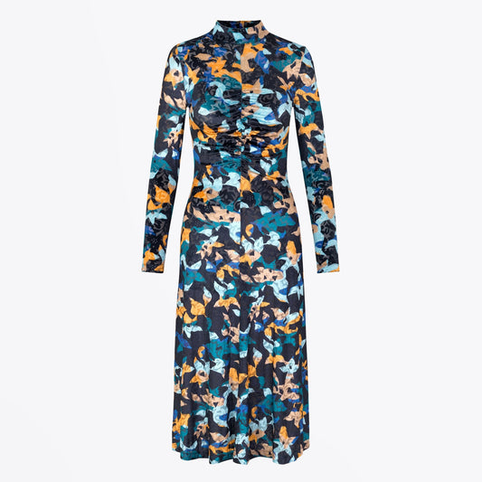 - Asher Floral Print Dress - Multi