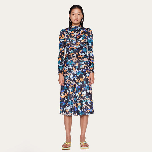 - Asher Floral Print Dress - Multi
