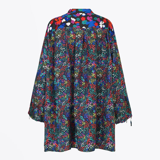 Neva Silk Wildflower Print Dress - Multi