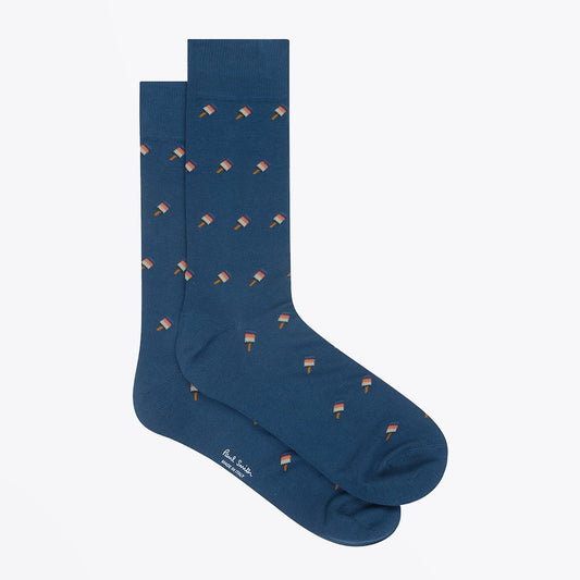 - Artist Lolly Socks - Petrol Green