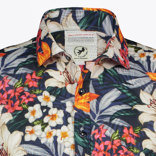 Jungle Flowers Short Sleeve Shirt - Multi