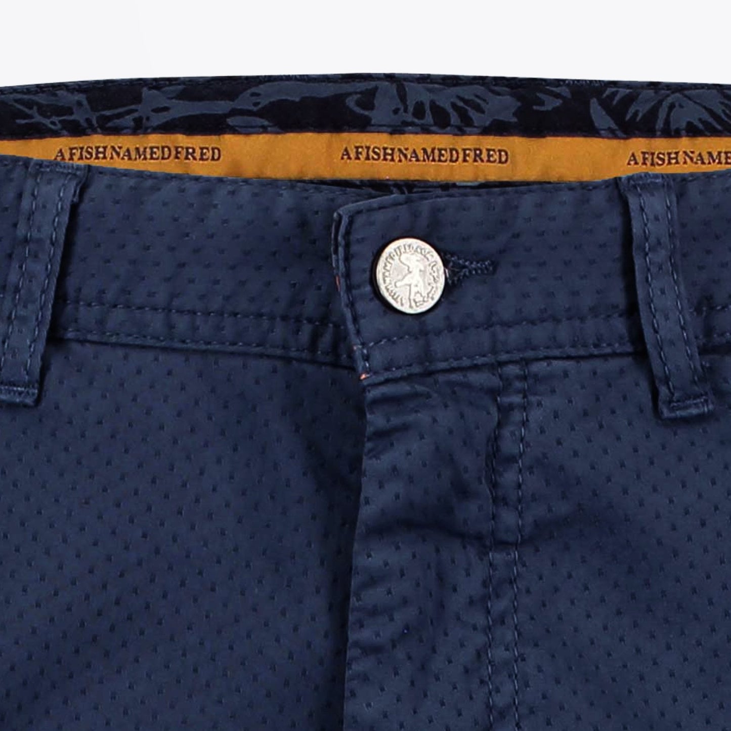 - Bermuda Dots Shorts - Navy Blue