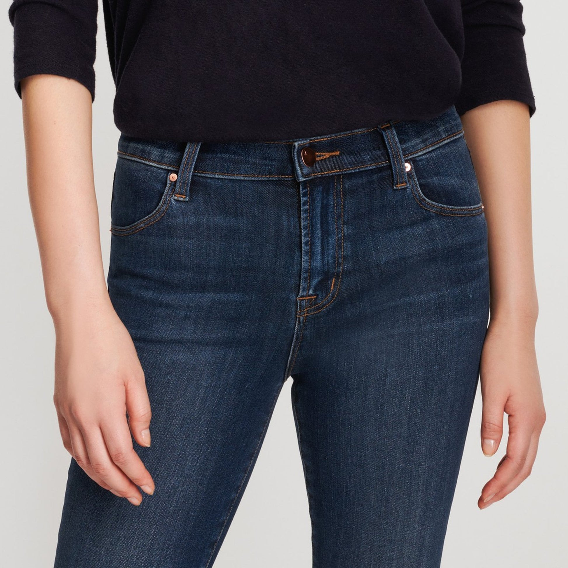 J Maria - High Rise Skinny Jeans - Blue