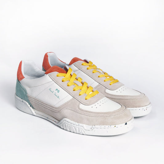 - Atlas Colour Block Sneakers - White/Multi