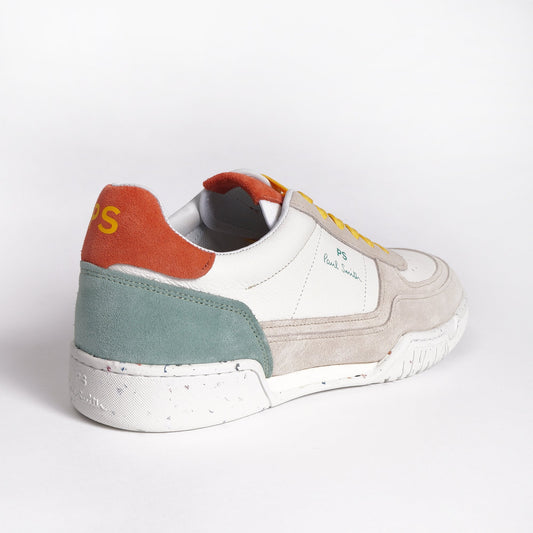 - Atlas Colour Block Sneakers - White/Multi