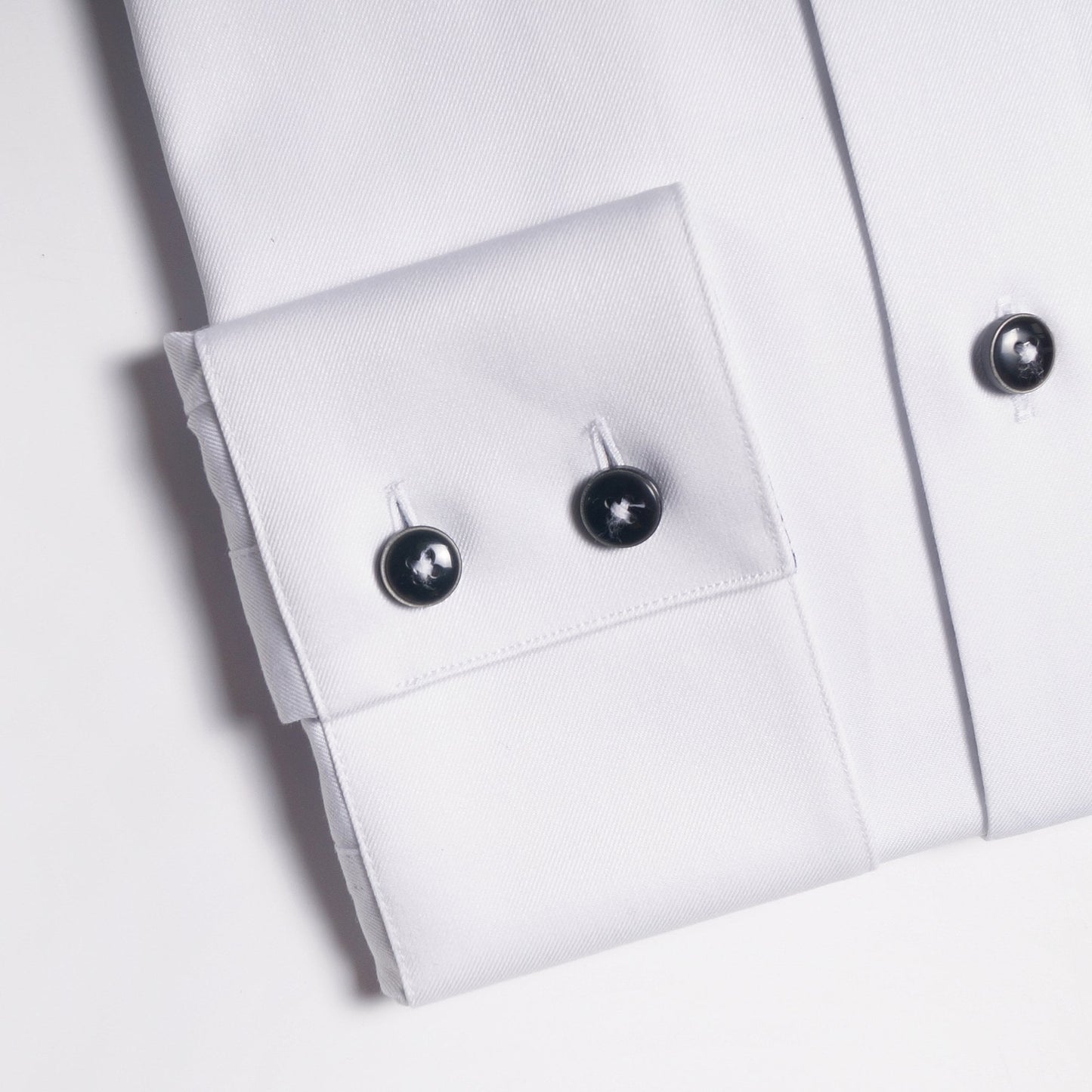 - Deston - Print Trim Insert Shirt - White