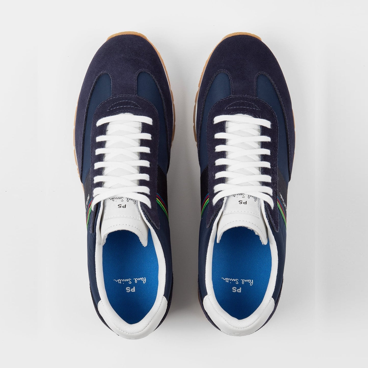 - Sports Stripe 'Prince' Trainers - Navy