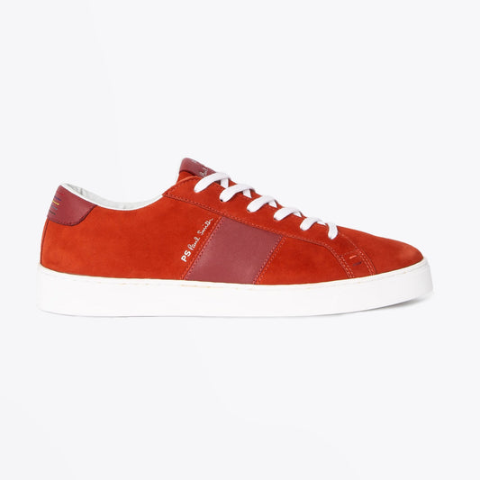 - Nubuck 'Lowe' Trainers - Red