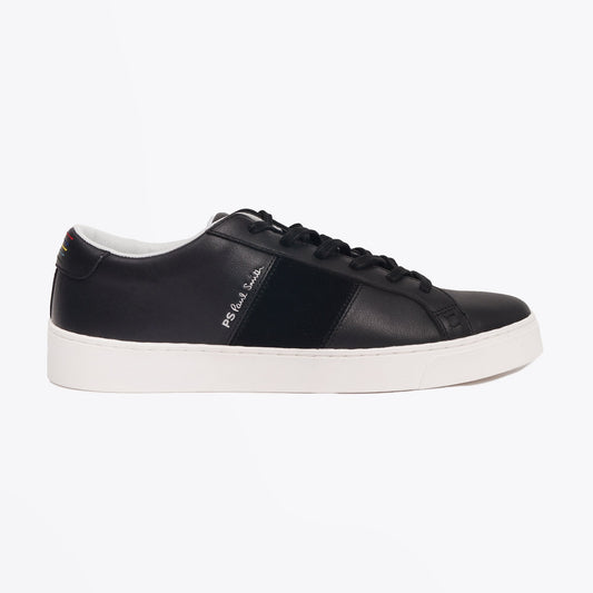 Leather 'Lowe' Sneakers - Black