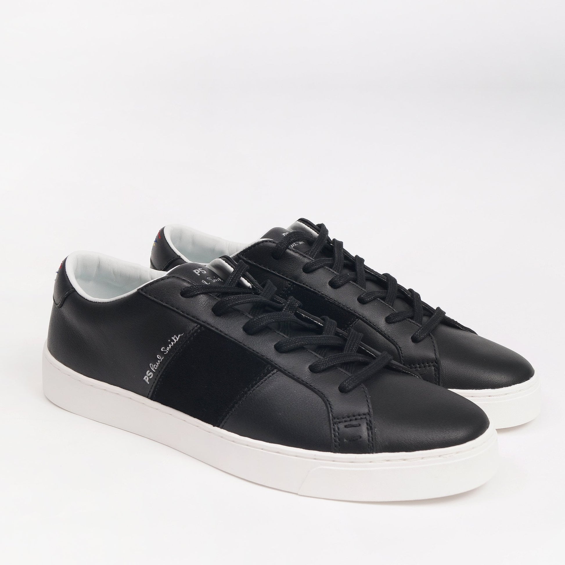 Paul Leather 'Lowe' Sneakers - Black
