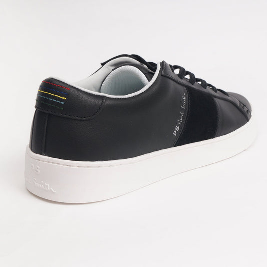 Leather 'Lowe' Sneakers - Black