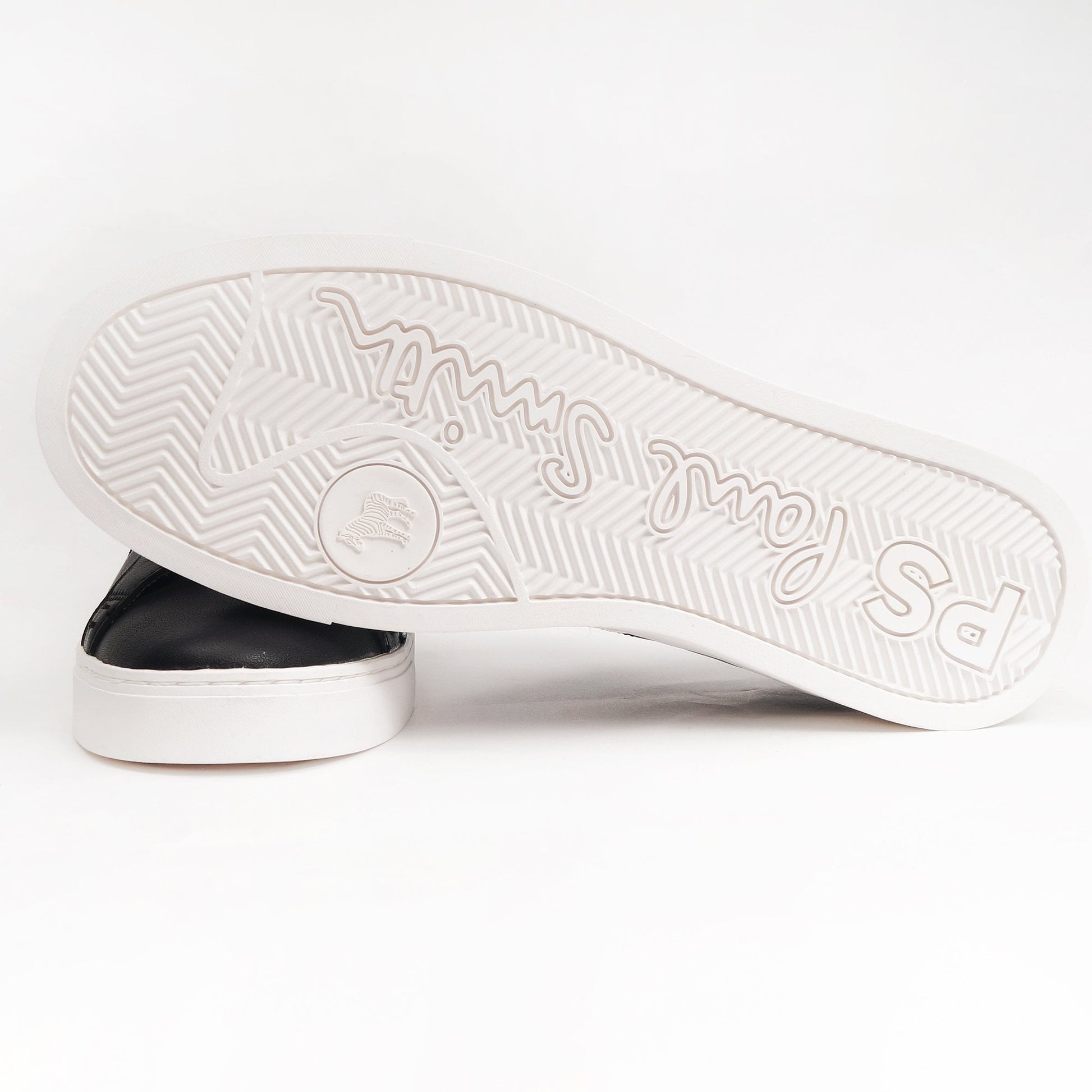 Paul Leather 'Lowe' Sneakers - Black