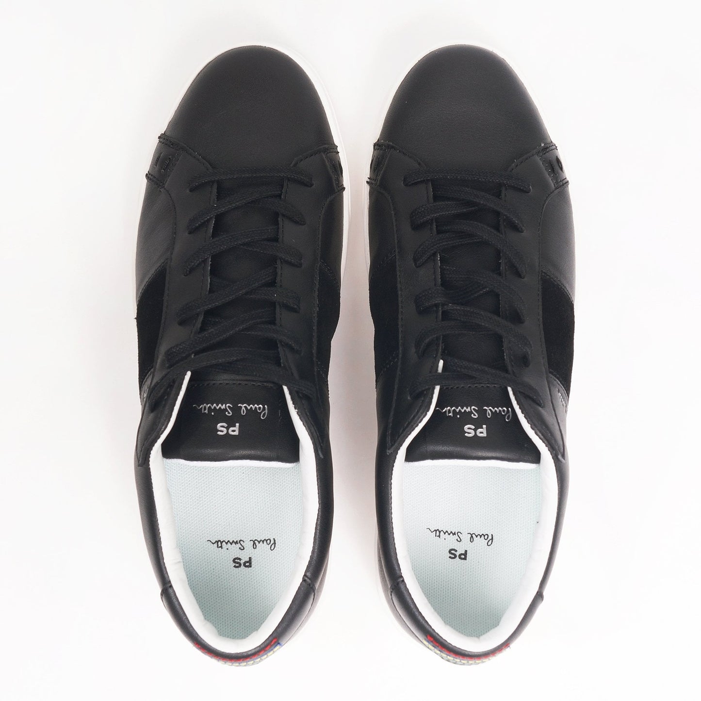Leather 'Lowe' Sneakers - Black