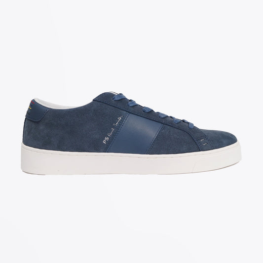 - Nubuck 'Lowe' Trainers - Blue