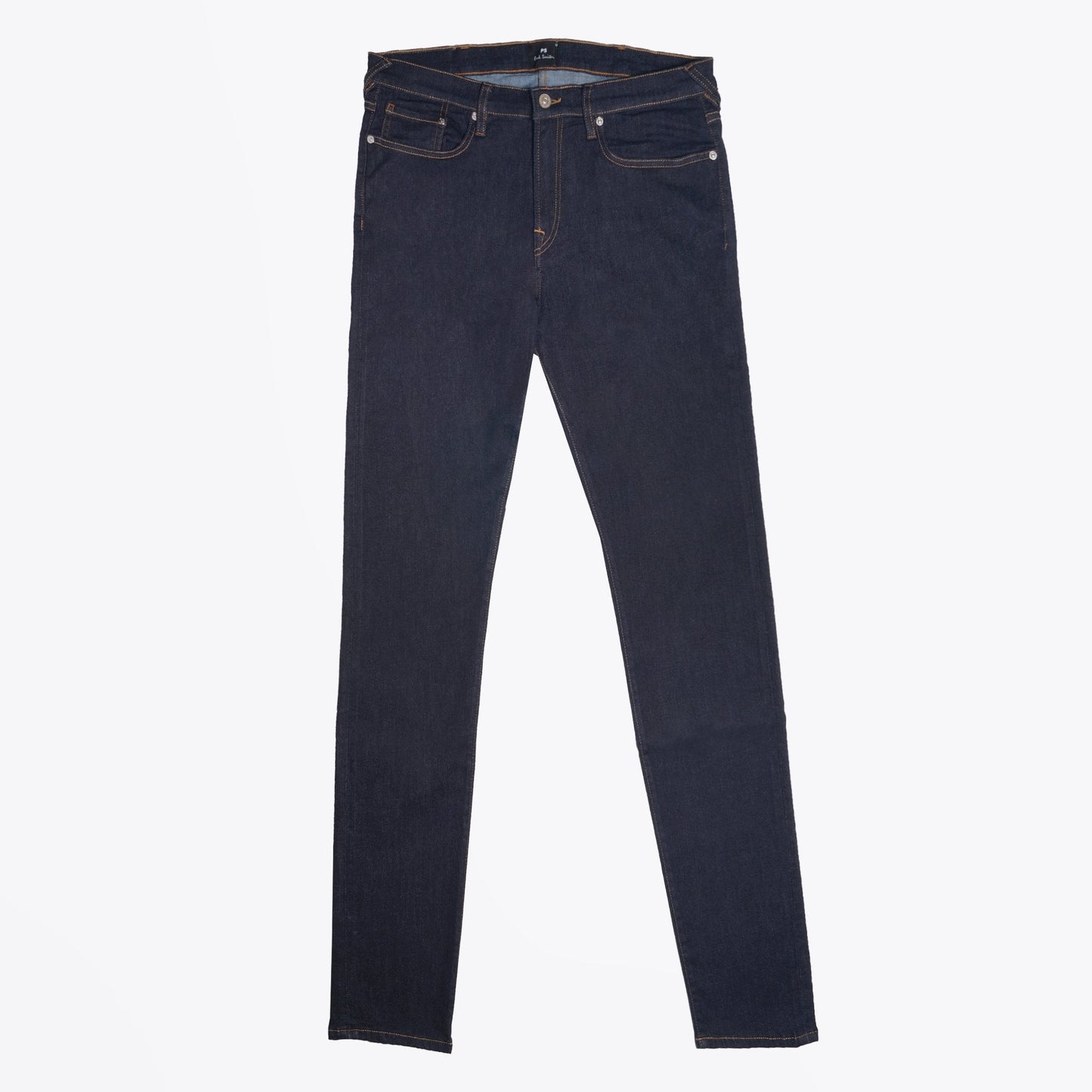 - Tapered Organic Cotton Reflex Jeans - Dark Wash